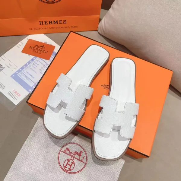Hermes H Slippers image 1