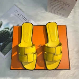 Hermès New Color Fully Wrapped Midsole Slippers image 1
