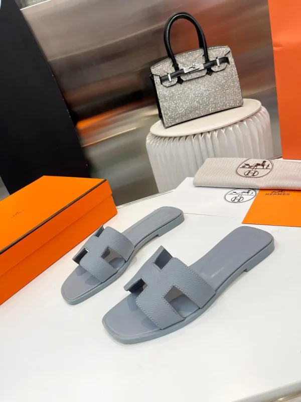 Hermes Oran H Slides Sandals image 1