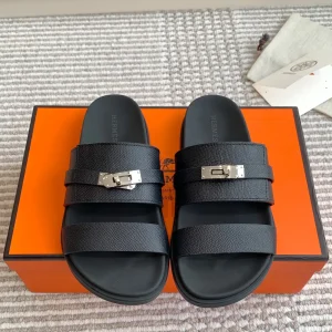 Chypre Series Kelly Buckle Slippers image 1