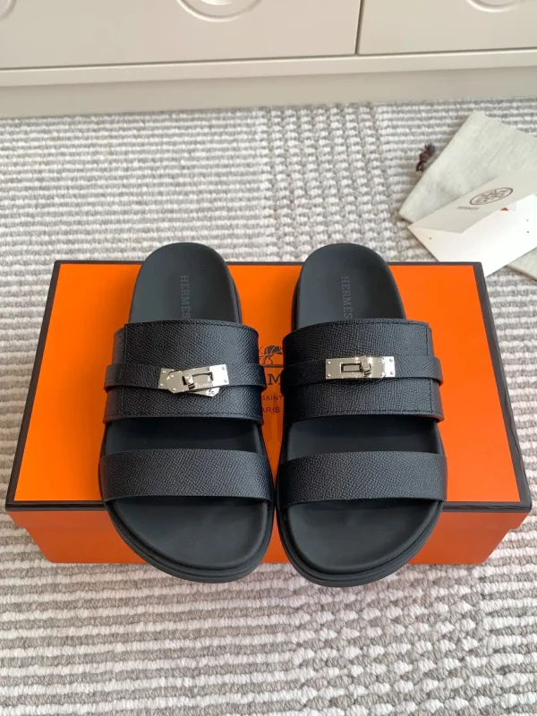 Chypre Series Kelly Buckle Slippers image 1