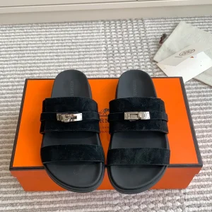 Chypre Series Kelly Buckle Slippers image 1