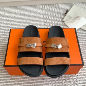 Chypre Series Kelly Buckle Slippers image 1