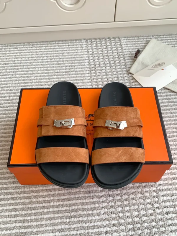 Chypre Series Kelly Buckle Slippers image 1