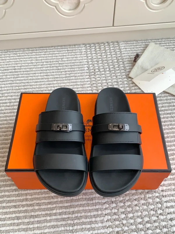 Chypre Series Kelly Buckle Slippers image 1