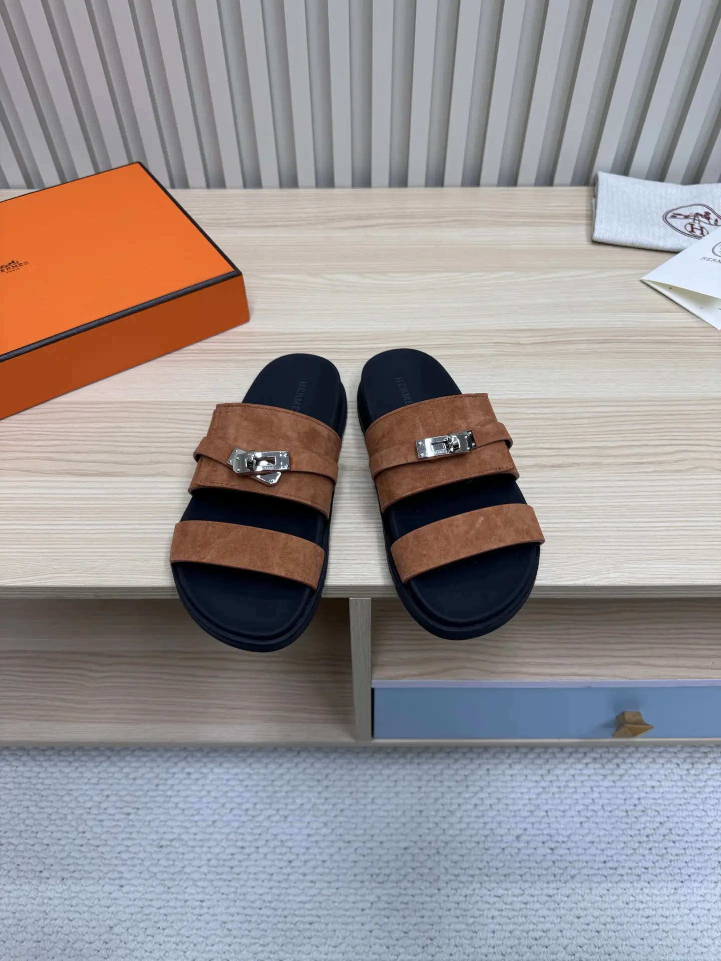 Hermes Classic Slippers image 1