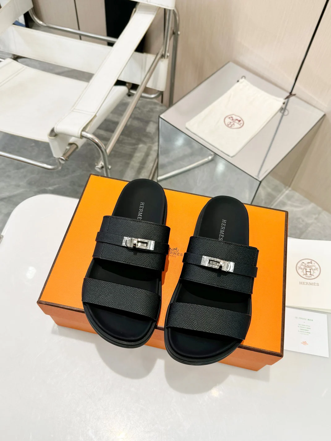 Chye Series Kelly Buckle Slippers image 1