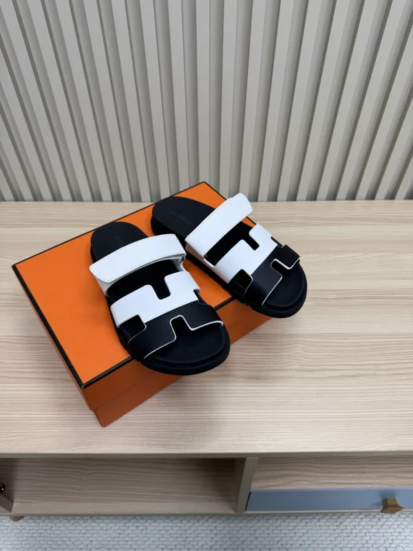 Hermes Sheepskin Slippers image 1