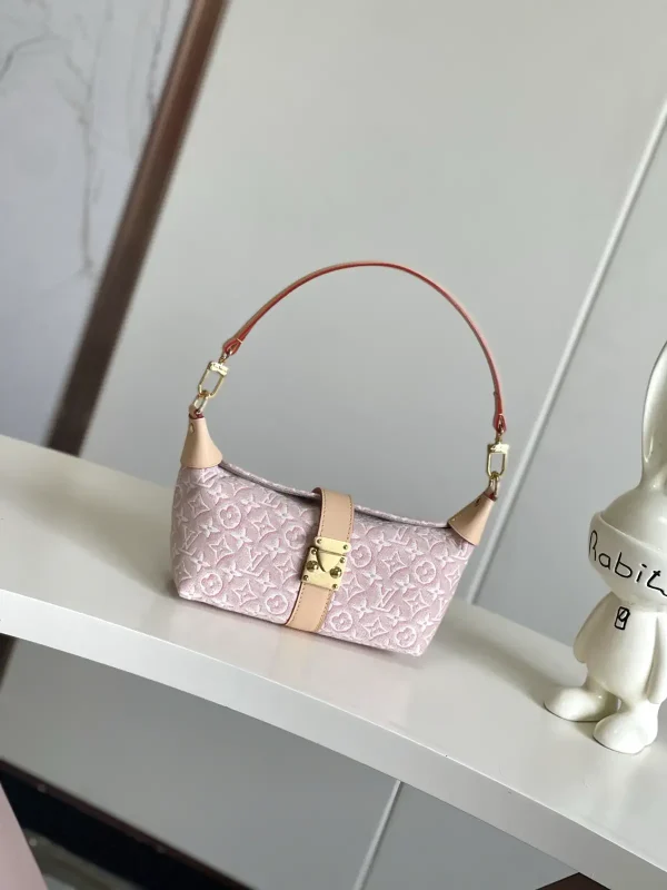 Louis Vuitton Pink Monogram Pochette Mia Shoulder Bag image 1