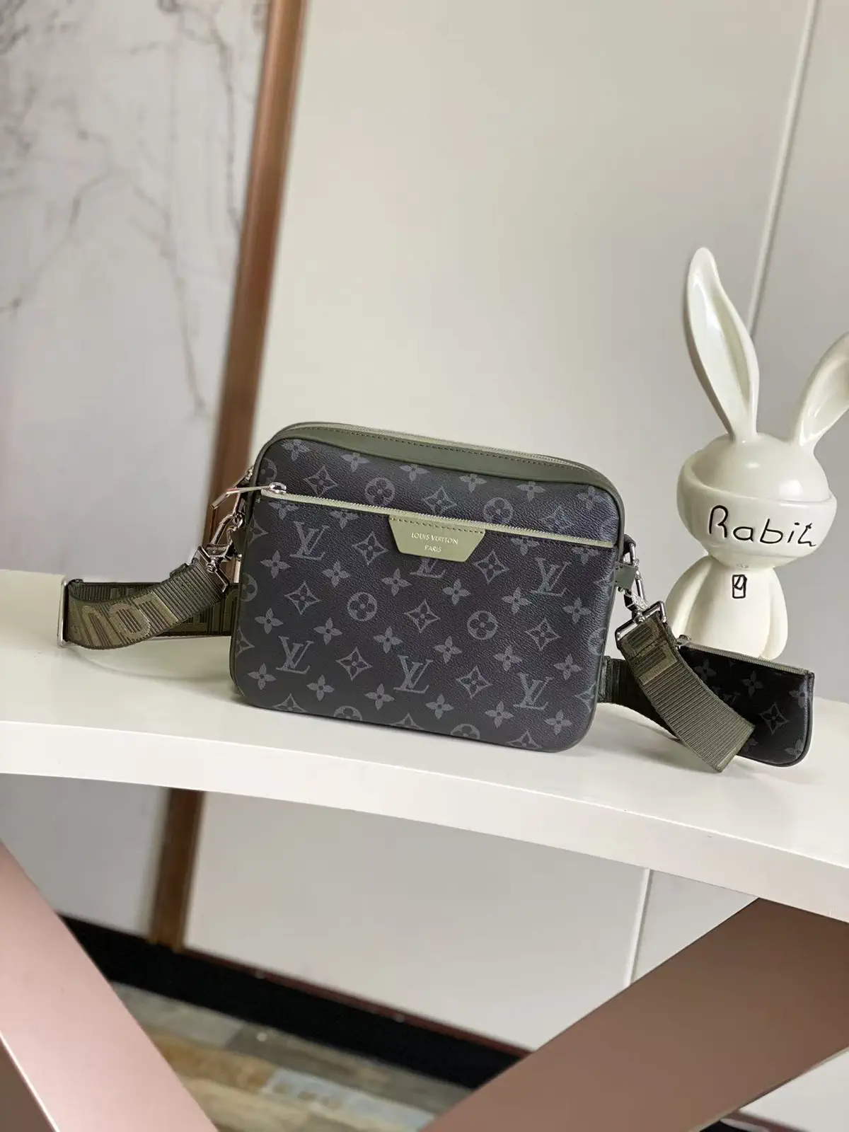 Louis Vuitton Monogram Eclipse Canvas Trio Messenger Bag image 1