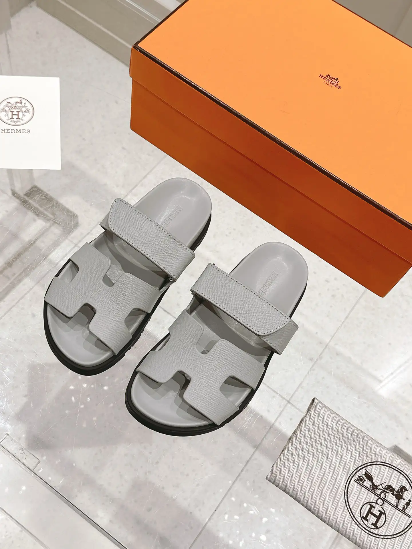 Hermes Chypre Series Retro Sandals image 1