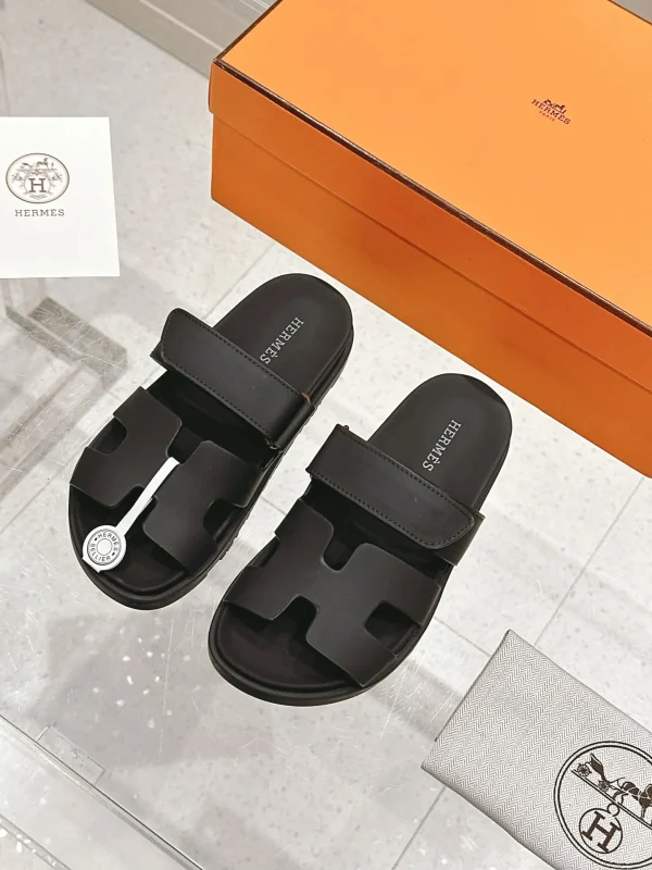 Hermes Chypre Series Retro Velcro Sandals image 1