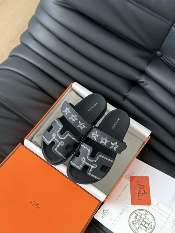 Herme Chye Slide Sandals image 1