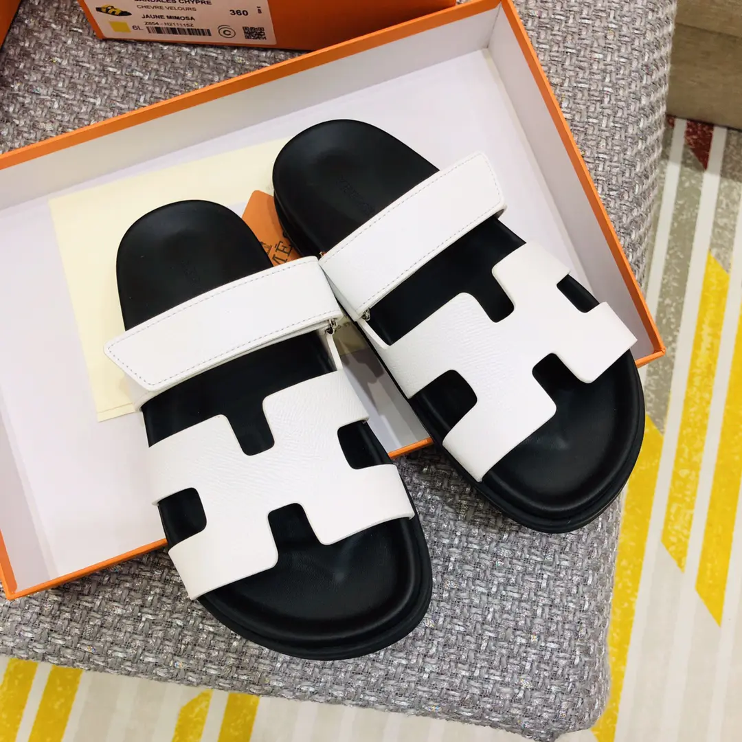 Hermes Chypre Velcro Sandals image 1
