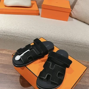 Hermes Calfskin Techwear Sandals image 1