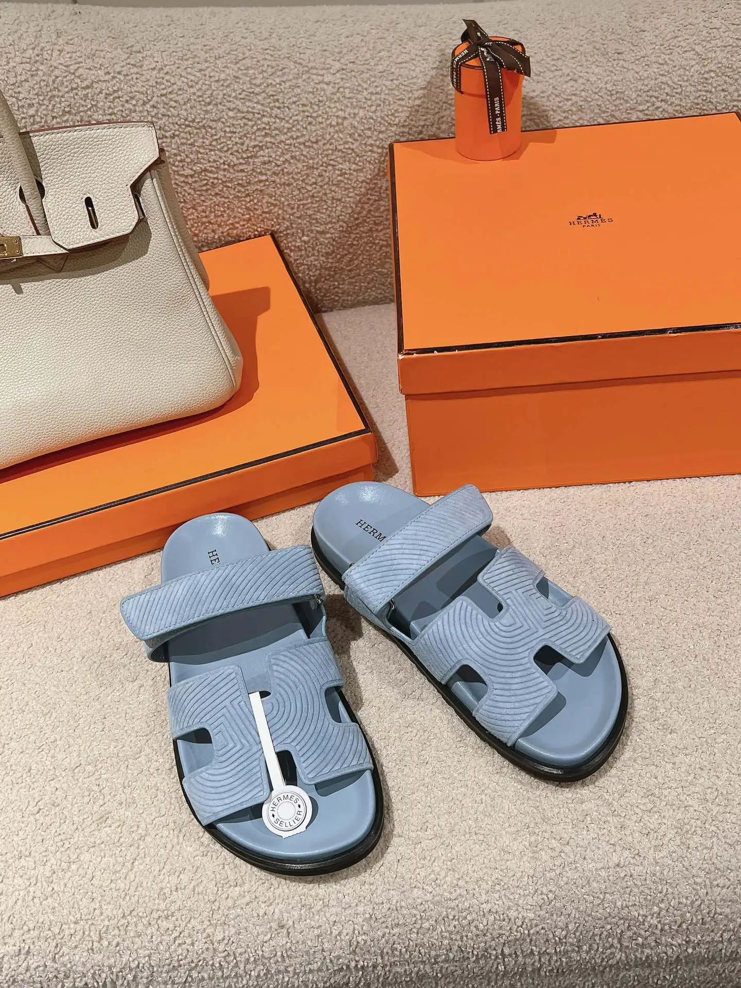 Hermes Men's Top Version Slippers image 1