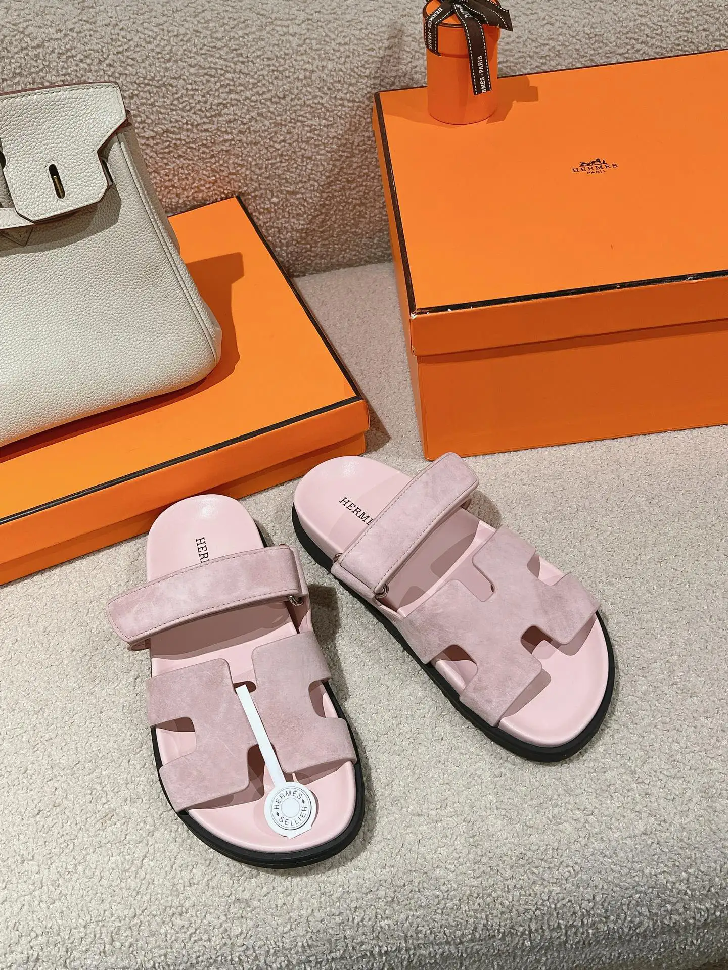 Hermes Calfskin Techwear Sandals image 1