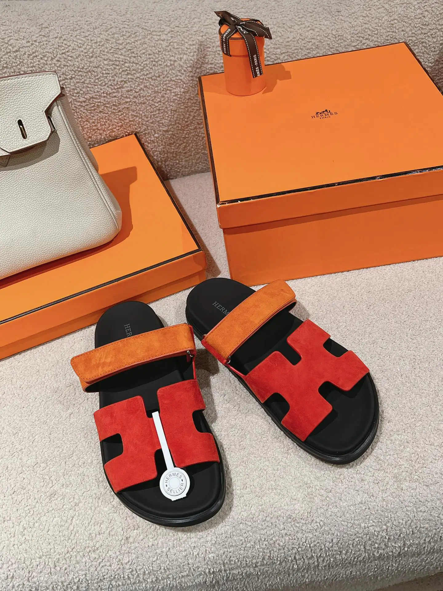 Hermes Calfskin Techwear Sandals image 1
