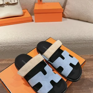 Hermès Calfskin Techwear Sandals image 1