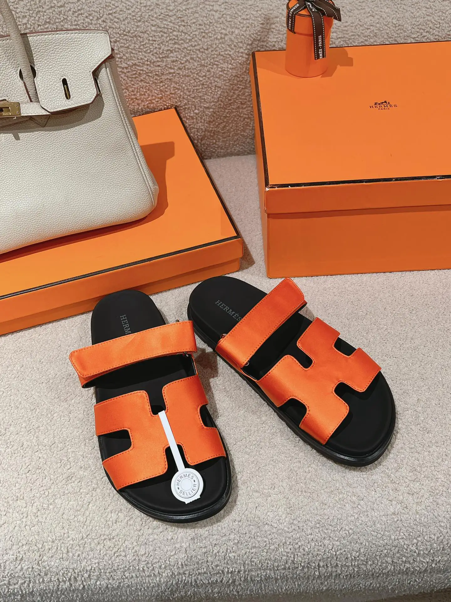 Hermes Calfskin Functional Sandals image 1
