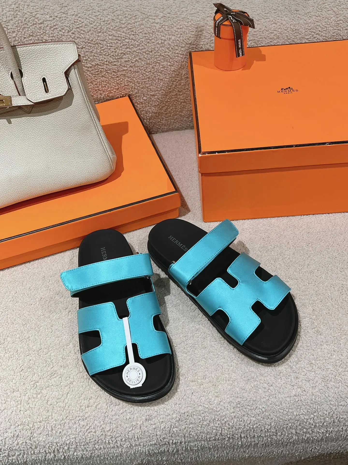 Hermes Top Version Calfskin Techwear Sandals image 1