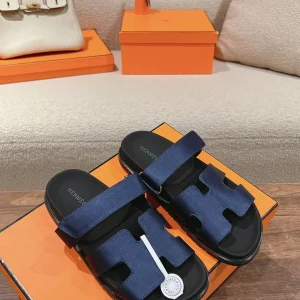 Hermes Techwear Slide Sandals image 1