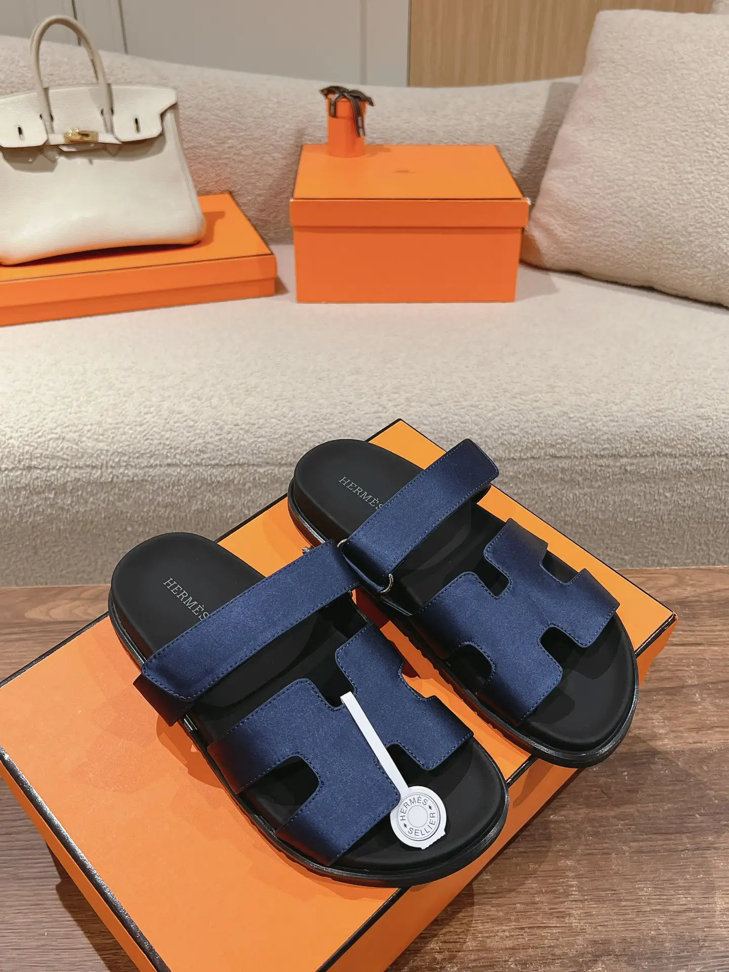 Hermes Techwear Slide Sandals image 1