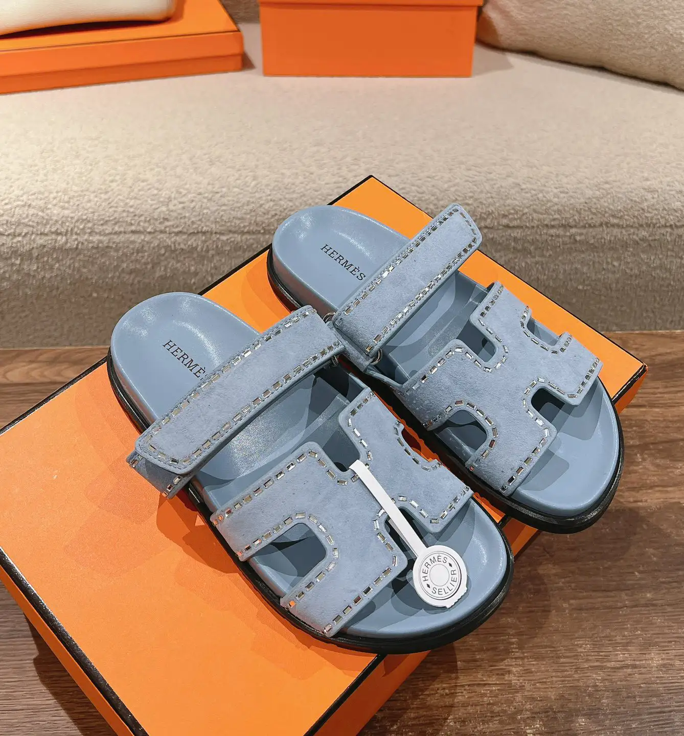 Hermes Original Calfskin Functional Sandals image 1