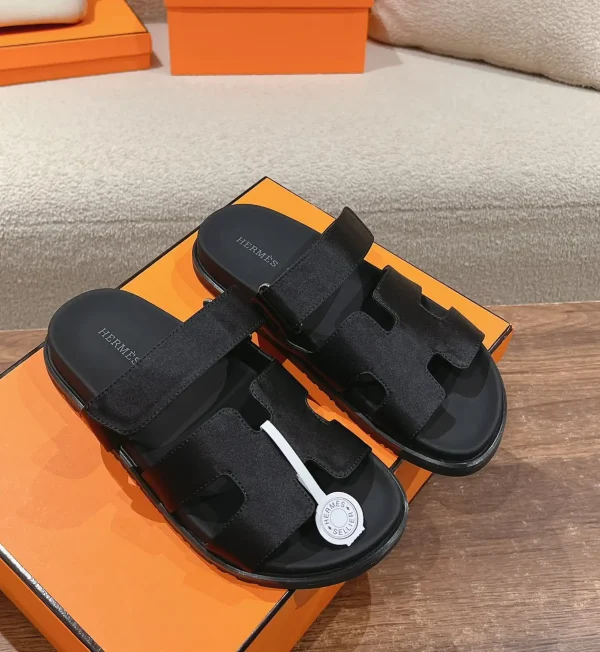 Calfskin Techwear Sandals with Ergonomic Design image 1