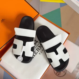 Hermes Chypre Series Suede Sandals image 1