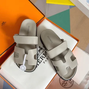Hermes Chypre Series Suede Sandals image 1
