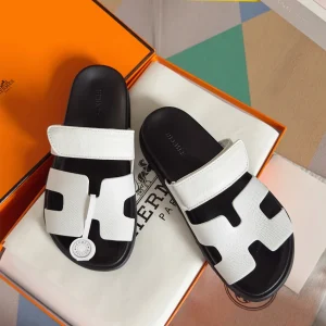 Hermes Chypre Series Suede Sandals image 1