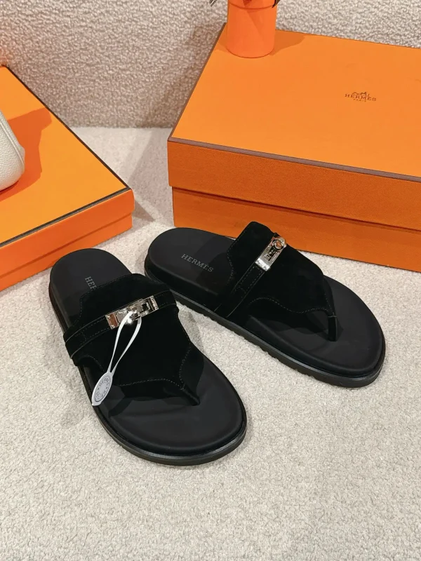 Hermes Unisex Functional Style Sandals image 1
