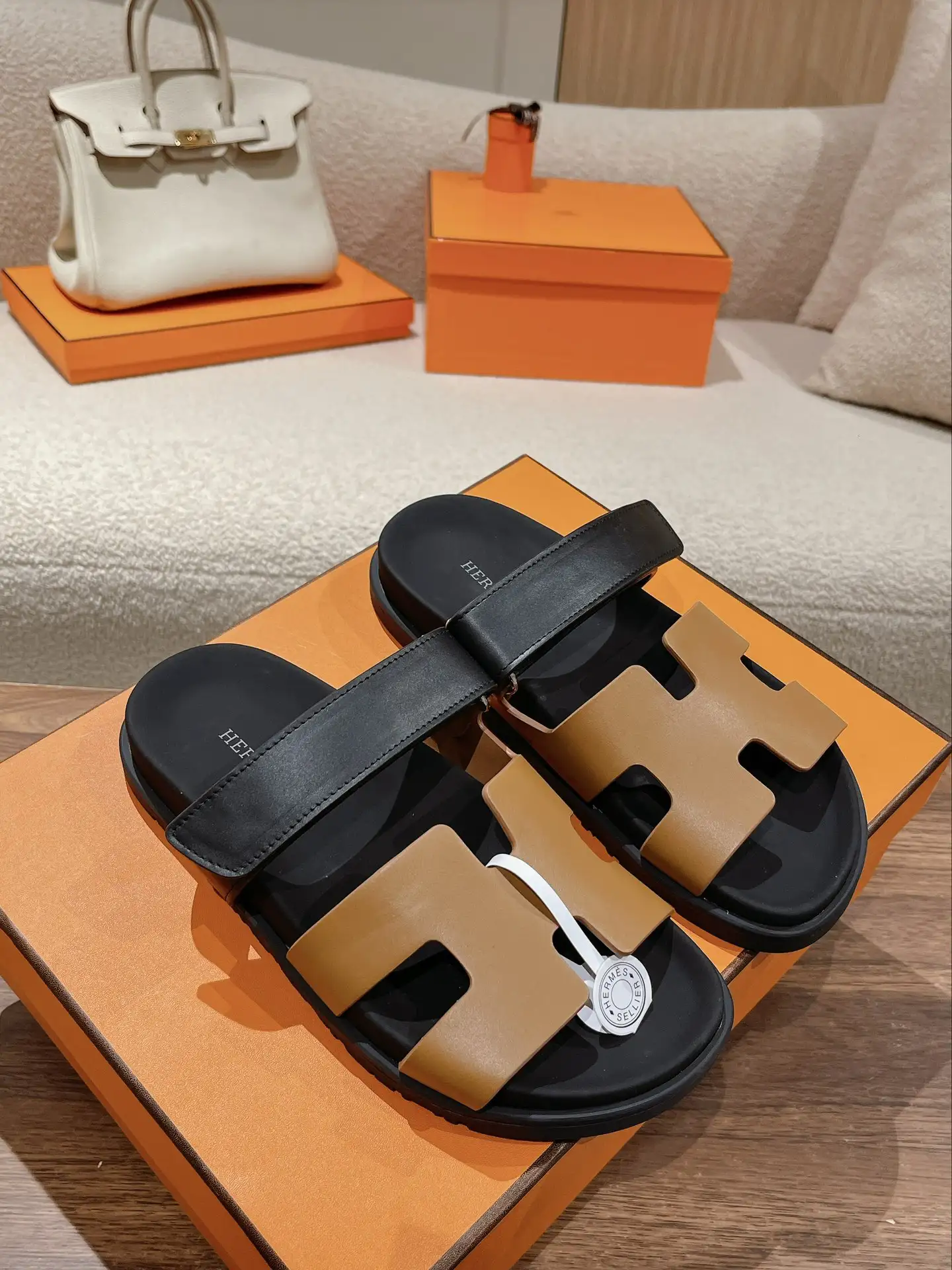 Hermes Unisex Sandals image 1