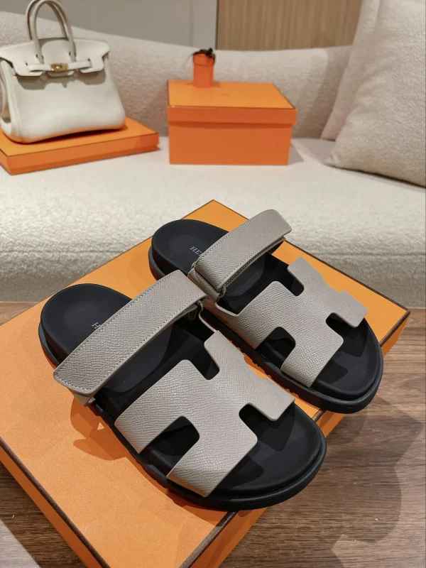 Hermes Couple Slip-on Sandals Chip Sensor Version image 1