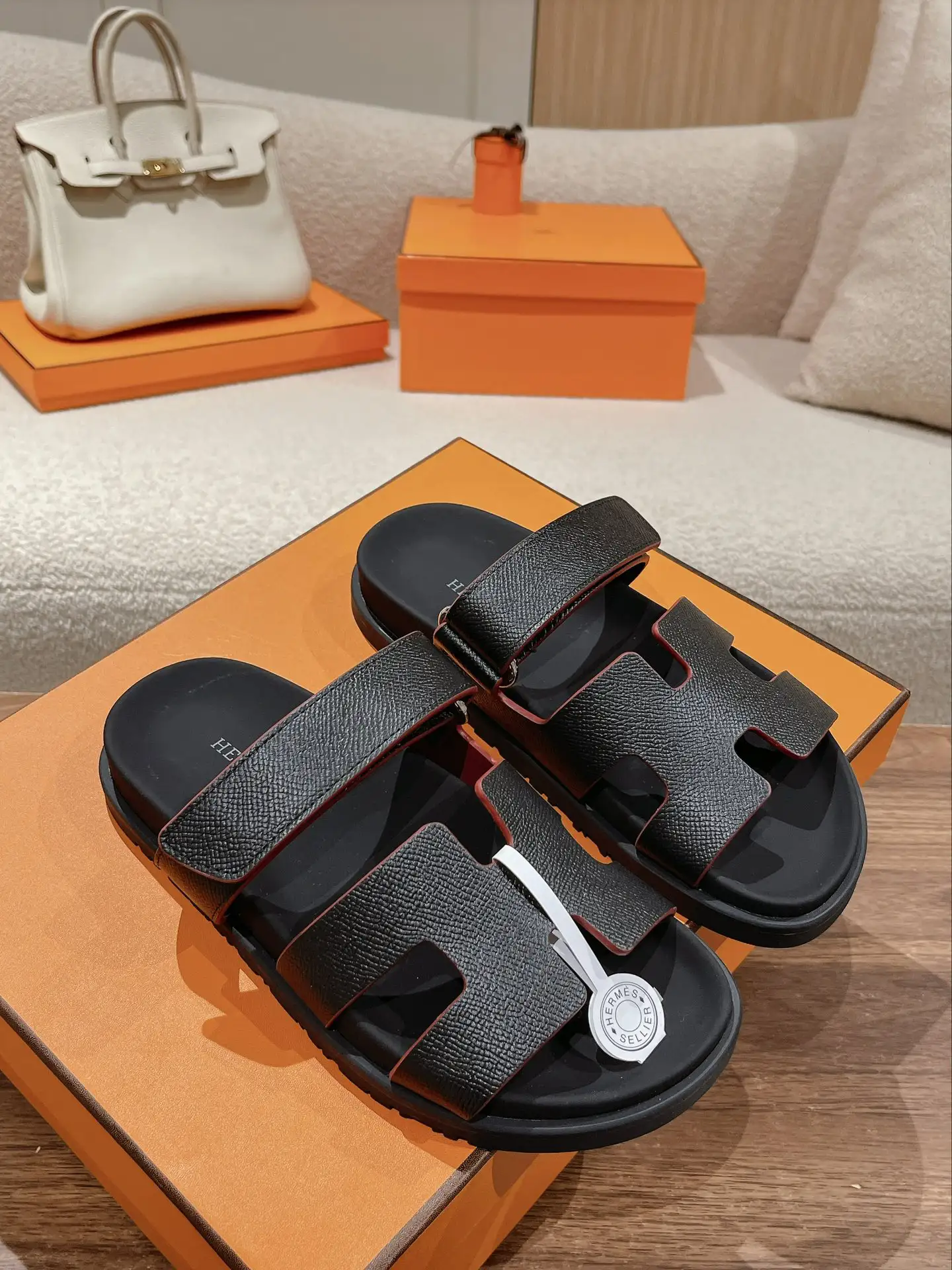 Hermes Couple Slip-on Sandals image 1