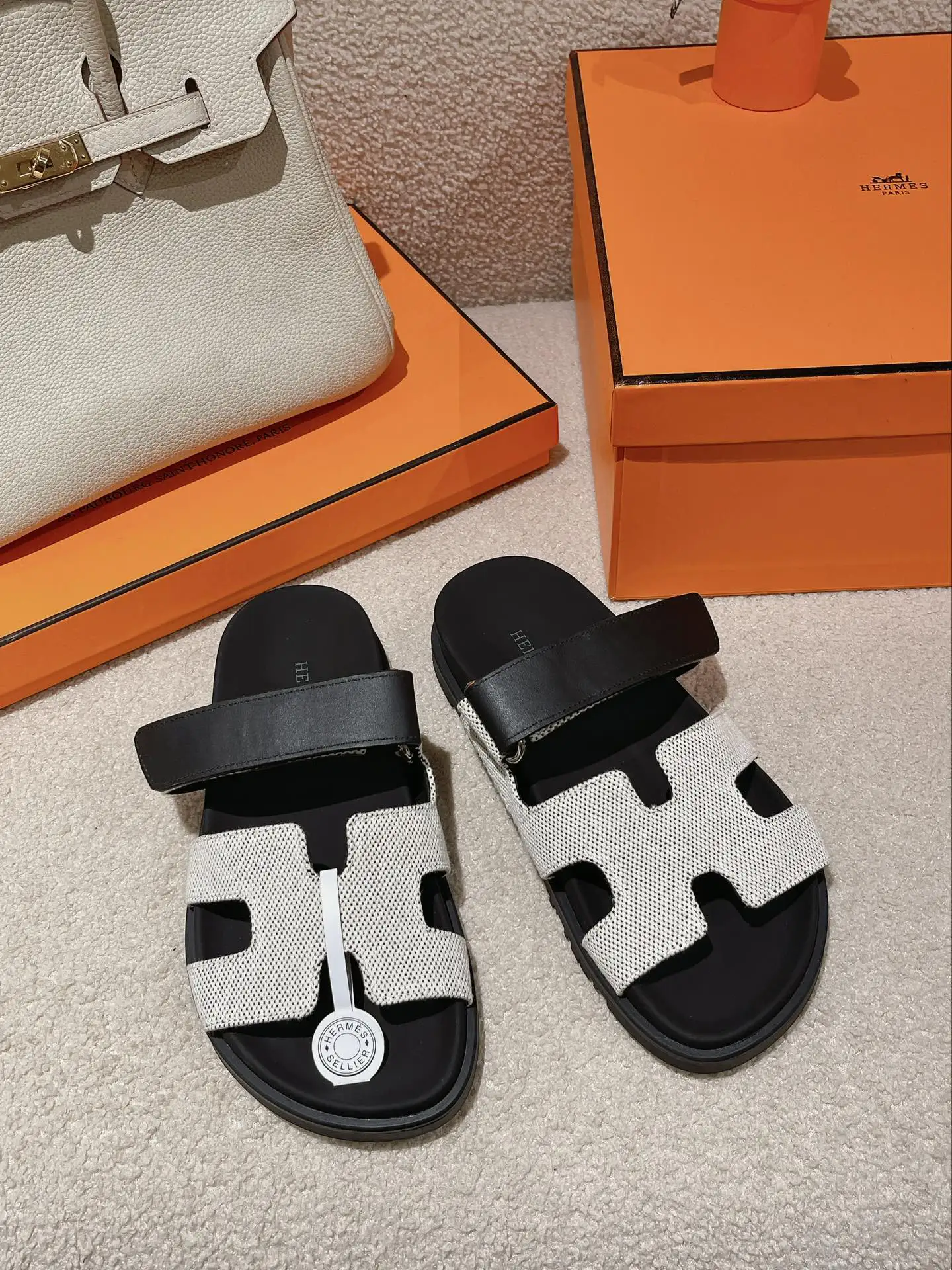 Hermes Holiday Mille Slip-on Sandals image 1