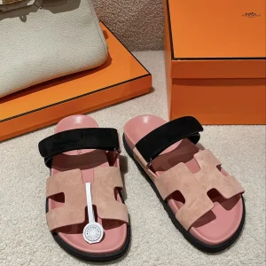 Hermes Couple Slip-on Sandals Chip Sensing Version image 1
