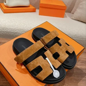 Hermes Couple Style Slip-on Sandals image 1