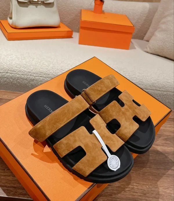 Hermes Couple Style Slip-on Sandals image 1