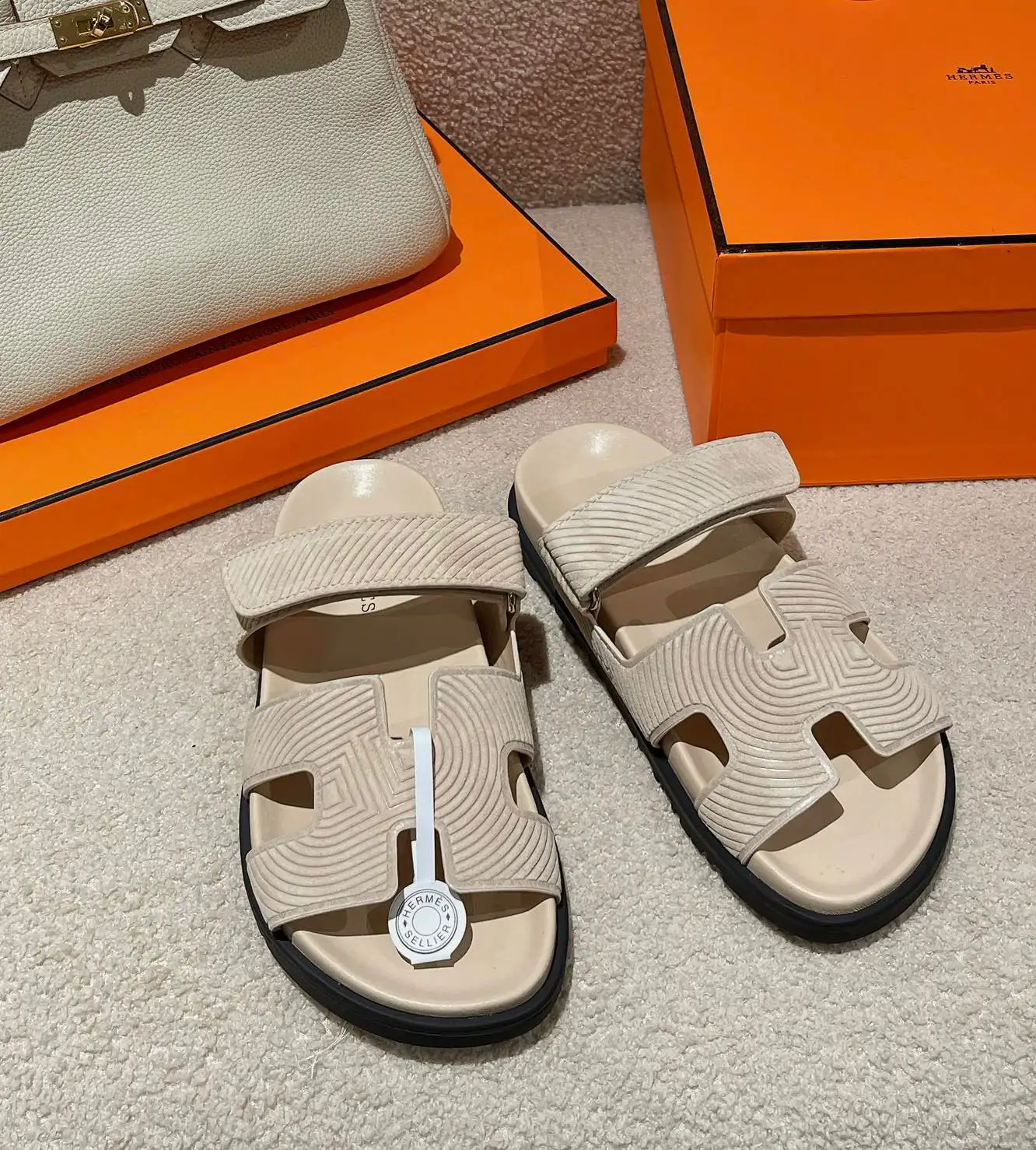 HERMES Couple Slacker Sandals image 1