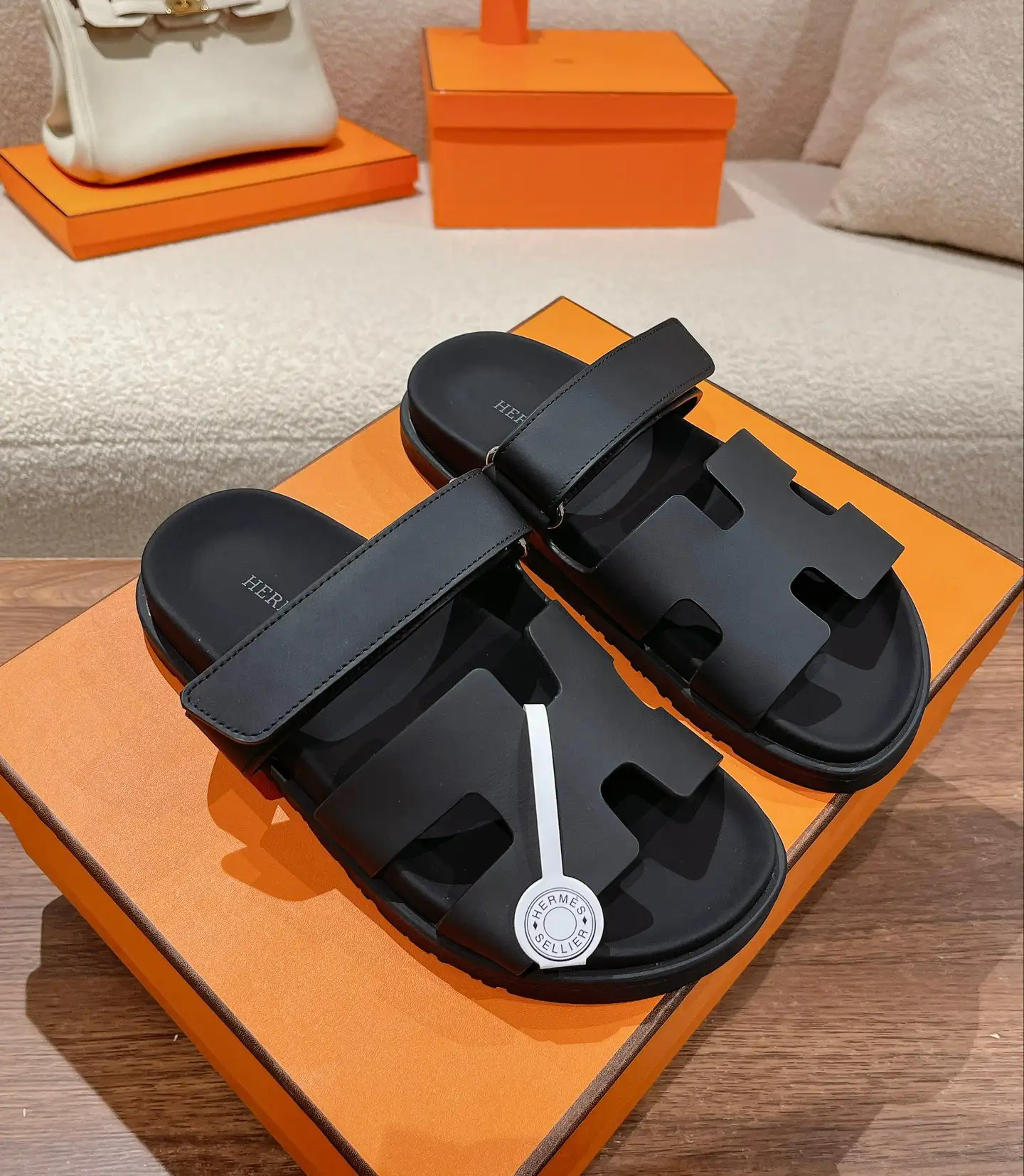Hermes Vacation Mireille Slip-on Sandals image 1