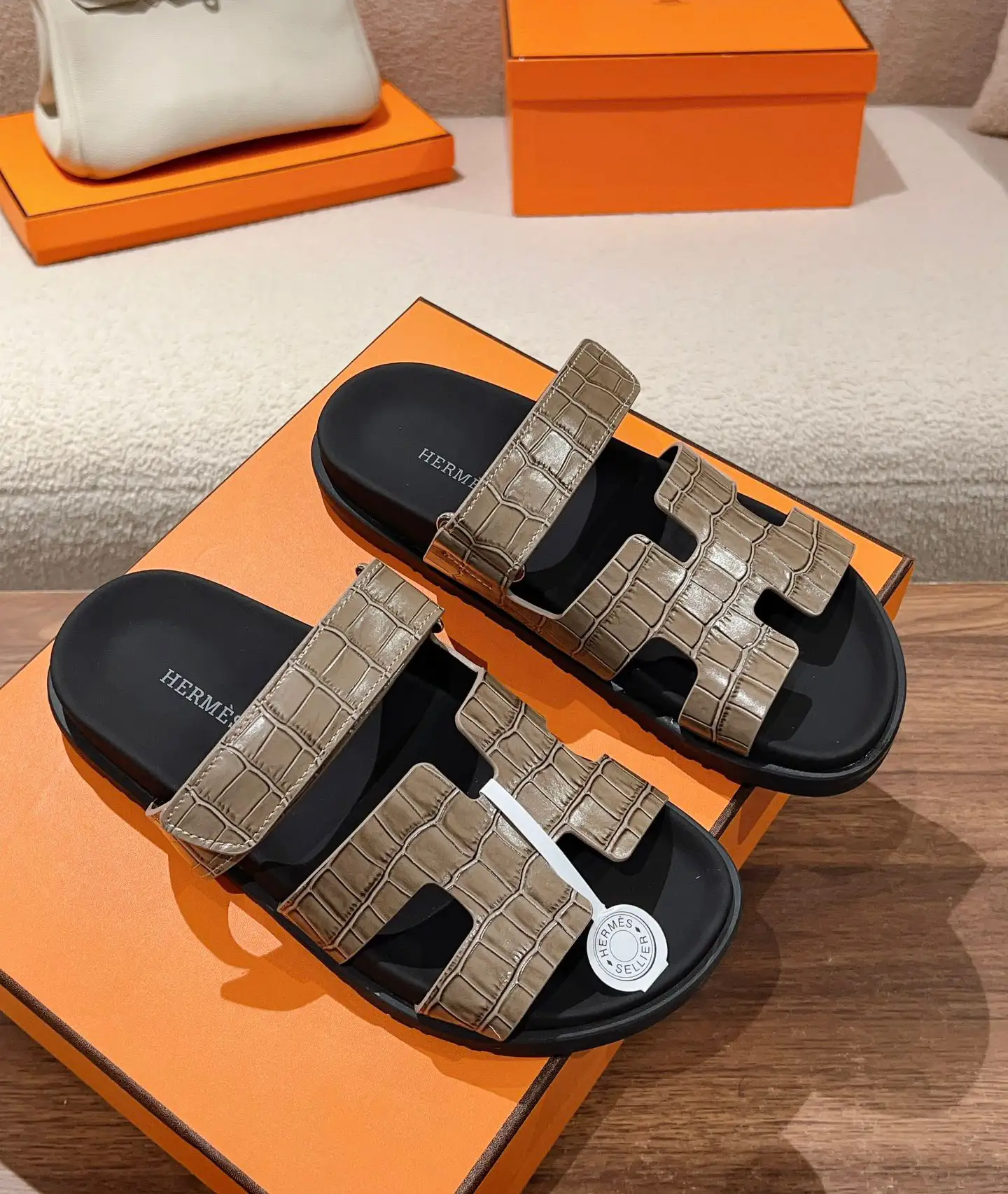 Hermes Couple Style Sandals image 1