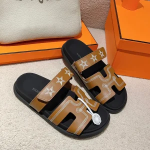 Hermes Couple's Vacation Slip-on Sandals image 1