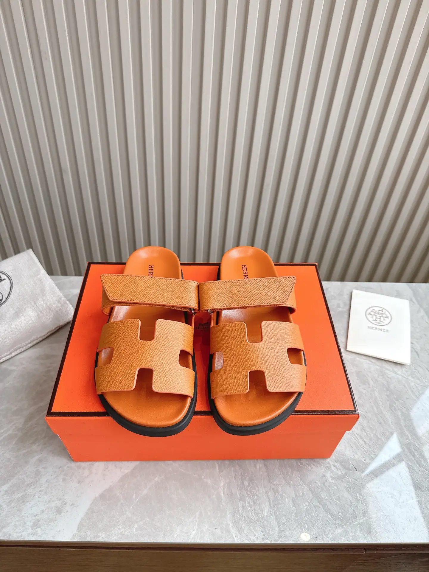 2024 Spring Summer Couple's Uncle Shoes Pig Nose Sandals image 1