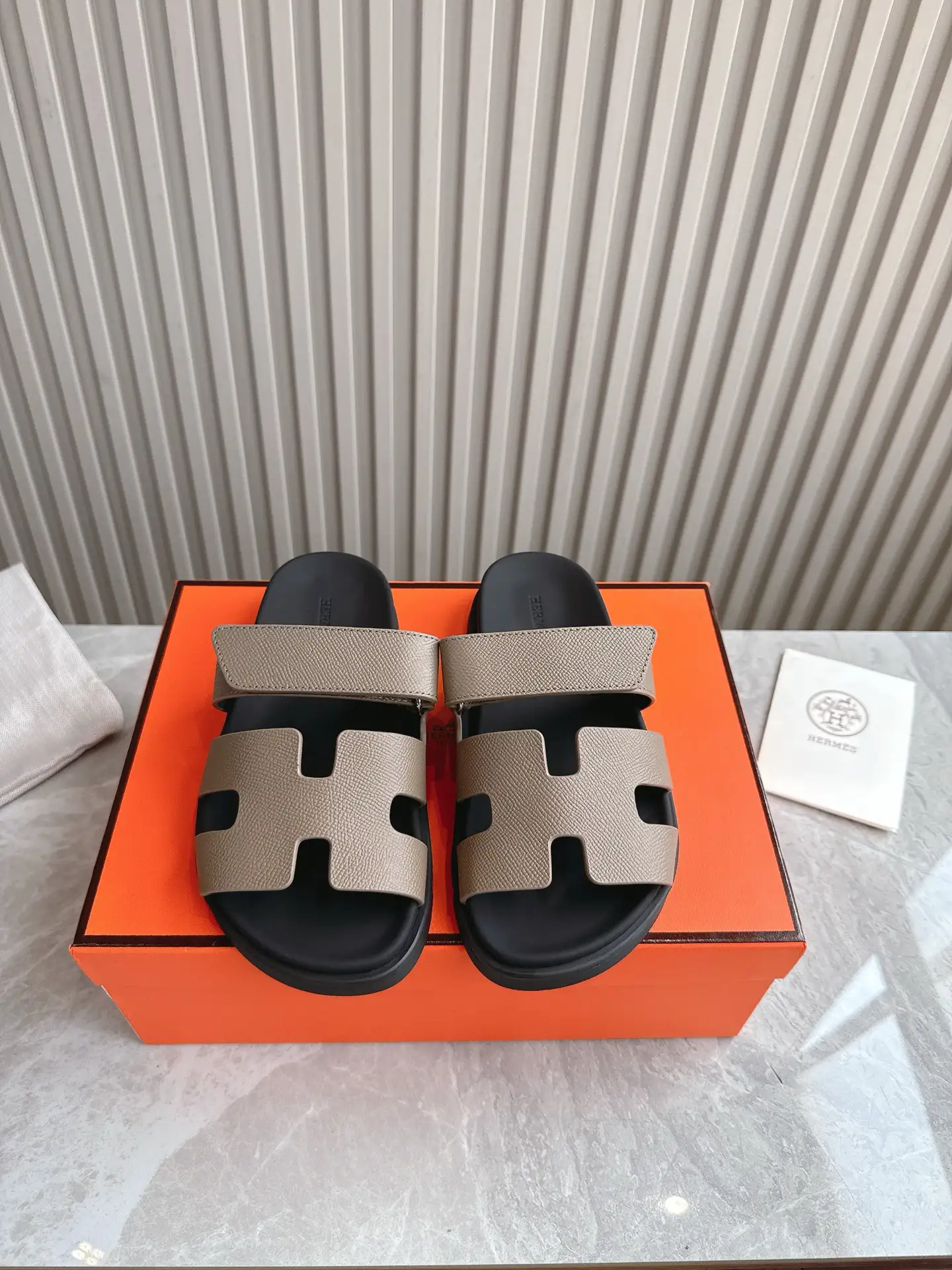 2024 Spring Summer Couple Pig Nose Clip Sandals image 1