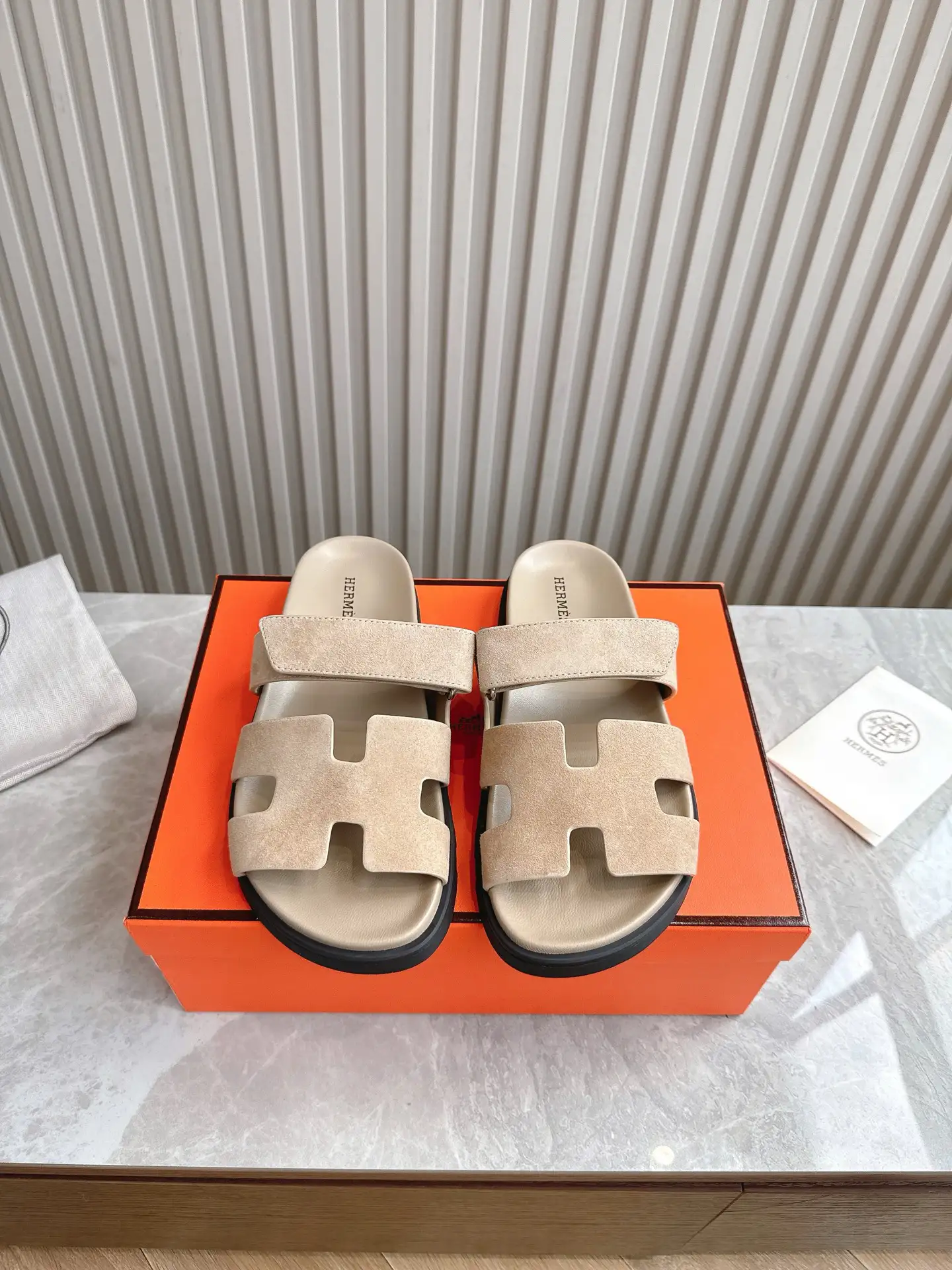 2024 Spring Summer Couple Pig Nose Sandals image 1