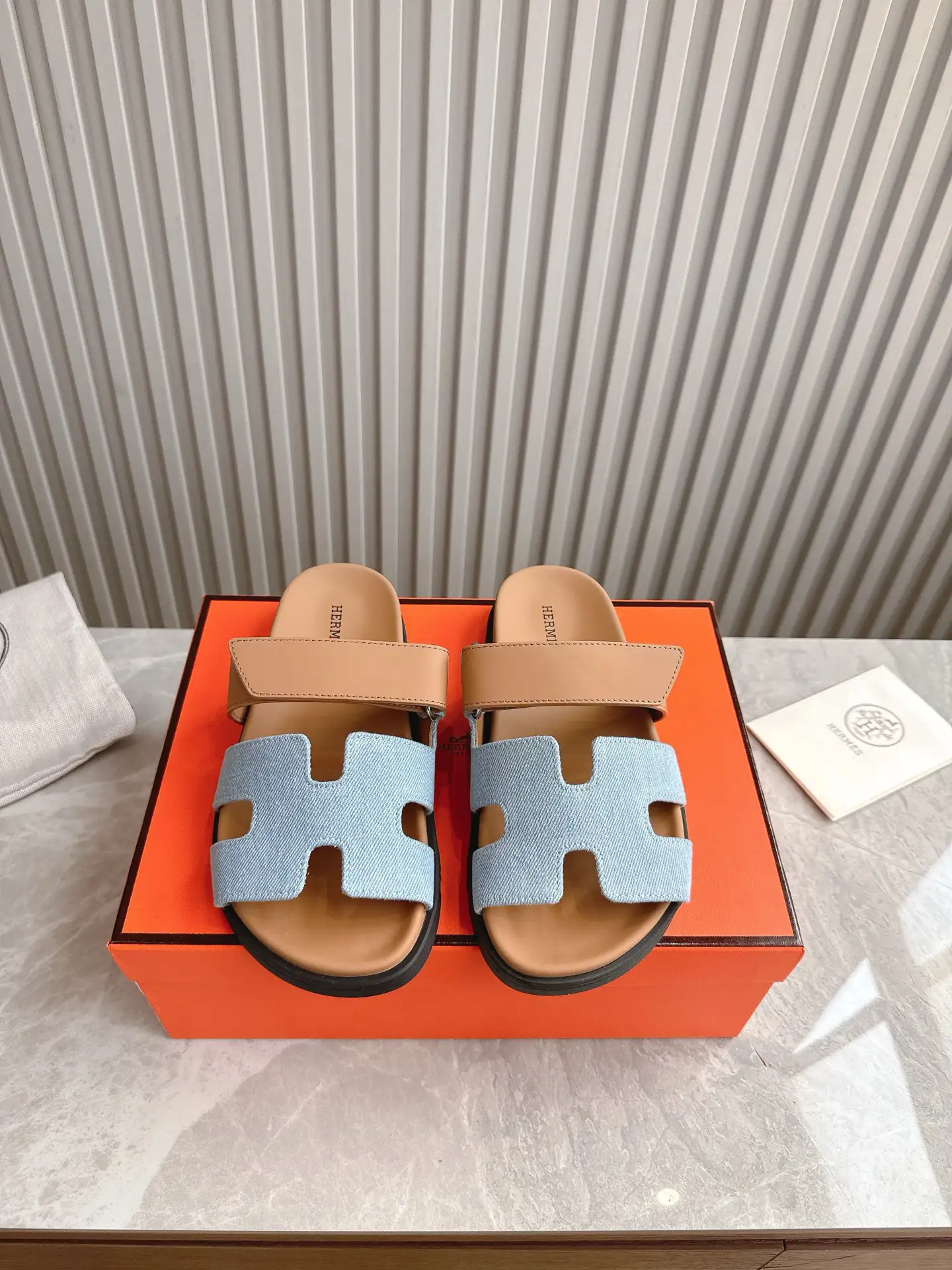 2024 Spring Summer Couple Pig Nose Thong Sandals image 1