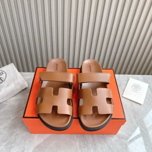 2024 Spring Summer Couple's Pig Nose Clip Sandals image 1