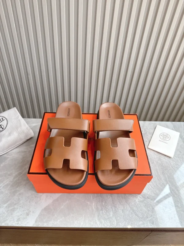 2024 Spring Summer Couple's Pig Nose Clip Sandals image 1